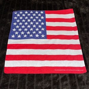 American Flag 20”x 21” 100% cotton